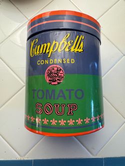 Mudpuppy Andy Warhol Campbell's Tomato Soup Can Jigsaw Puzzle 200 Pcs New Sealed