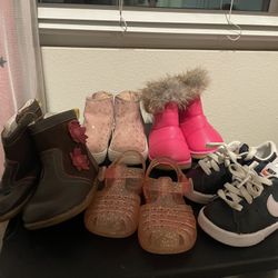 Little Girl Shoes And Clothes 