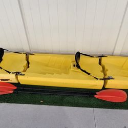 SNAP Tandem Kayak 3-Piece Modular - 2 or 1 person (Snap on Top)