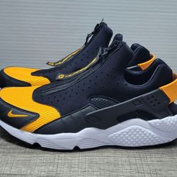 Nike Air Huarache Zip Black/Orange 9.5