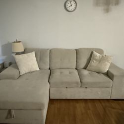 Sofa - Sectional With Storage Space.