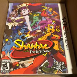SHANTAE AND THE PIRATE'S CURSE COLLECTOR'S EDITION For 3DS (NEW)