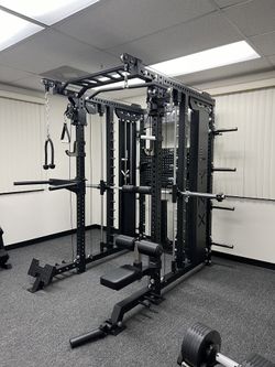 LYNX Fitness PRO Series Rack🔹All In One Home Gym🔹Dual Cable Machine🔹Smith Machine🔹Squat Rack