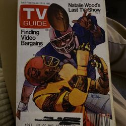 Vintage Tv Guide Maganize 