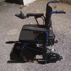 RehabRolls B004 Foldable Electric Wheelchair