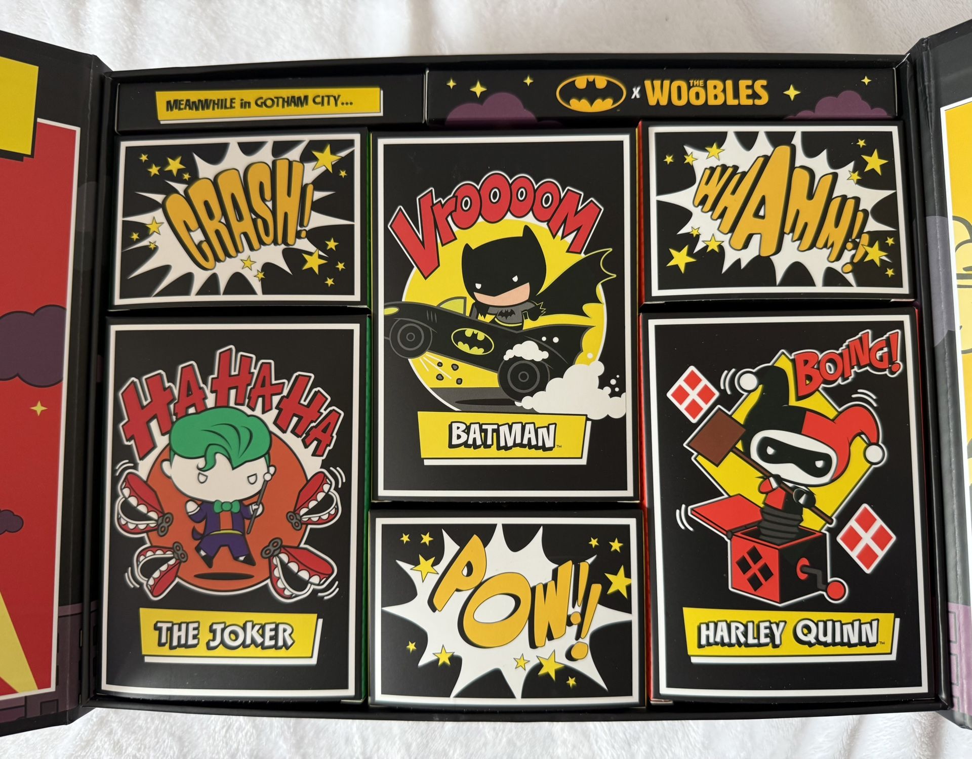BATMAN WOOBLES COMPLETE SET UNOPENED