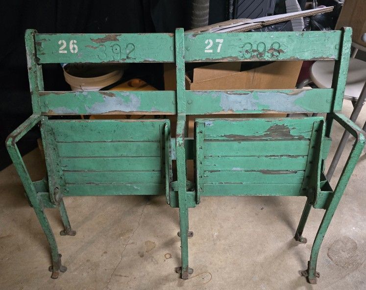 All Original Comiskey Park Seats Untouched Pair