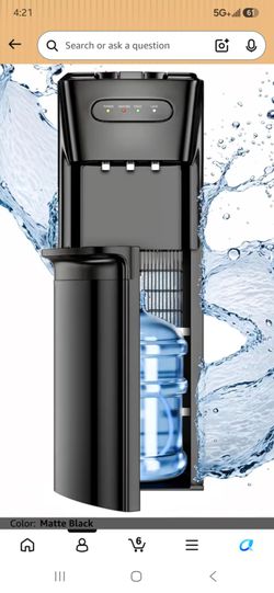 Bottom loading, Water dispenser