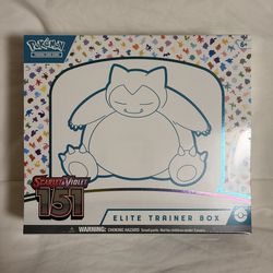 Pokemon TCG S&V 151 Elite Trainer Box sealed *No rips/tears*