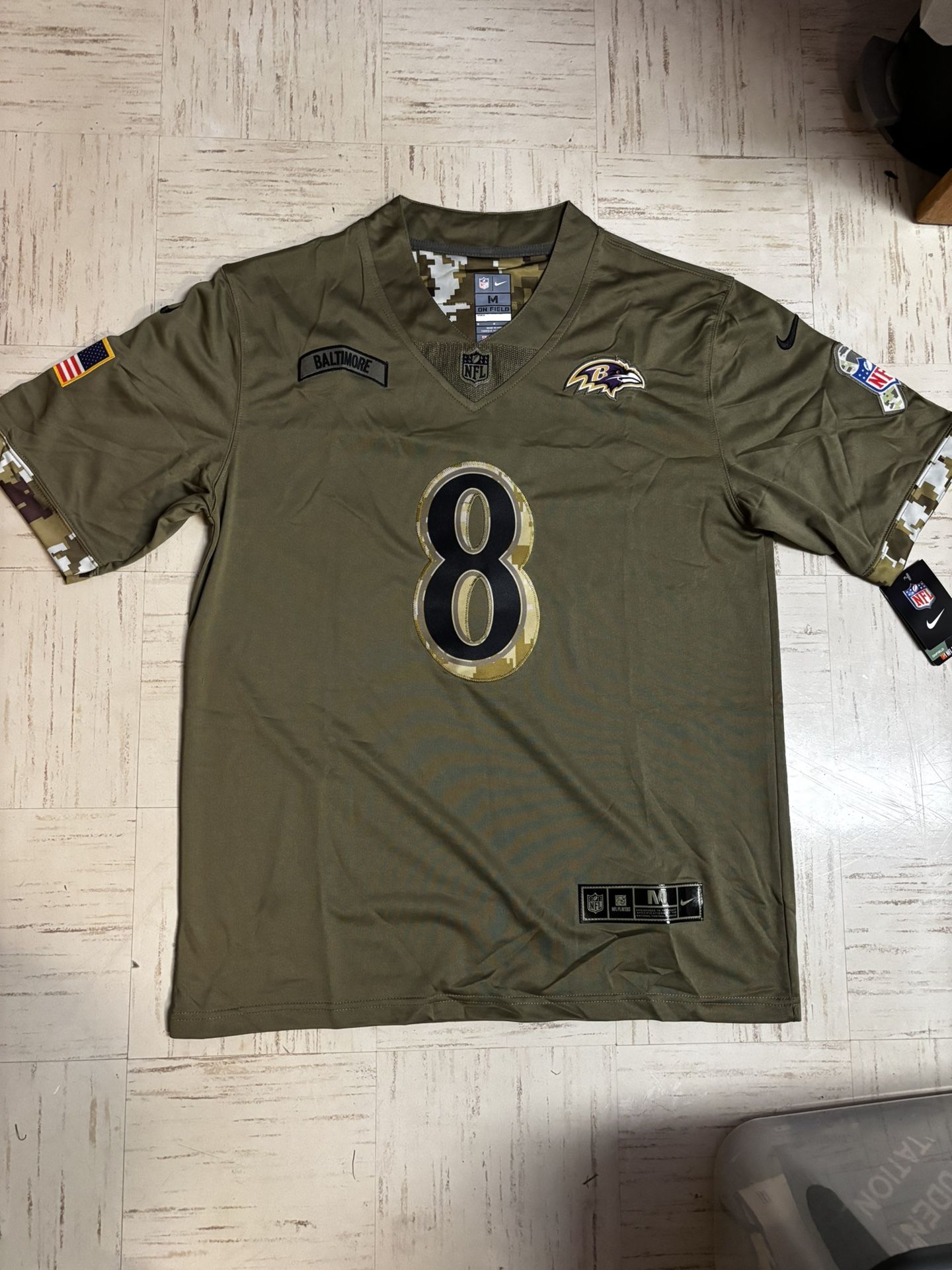 Military Lamar Jackson Jersey