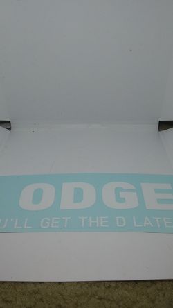 DODGE CAR GRAPHIC
