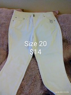 White Jeans By Time And Tru