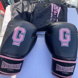 Pink Gloves Boxing Pink Boxing Gloves Ladies MMA Training