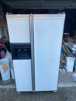 Free, refrigerator/freezer. Kenmore, works great.