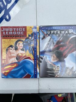 Two Superman DVDs! $5