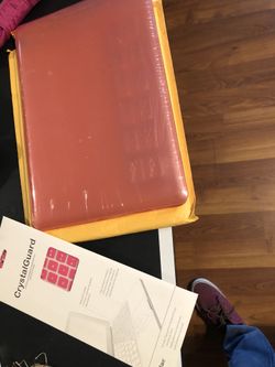 Brand New laptop cover case and keyboard guard for sale, just 18$ get both