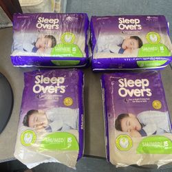 SleepOvers by Cuties, Bedwetting Underwear for Girls and Boys, Small/Medium 38-65 lbs, 60 Count,