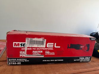 M18 FUEL 18V Lithium-Ion Brushless Cordless Super SAWZALL Orbital Reciprocating Saw (Tool-Only)