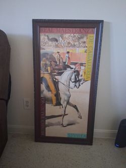 Real Maestranza de Caballeria Framed Bullfighting Poster
