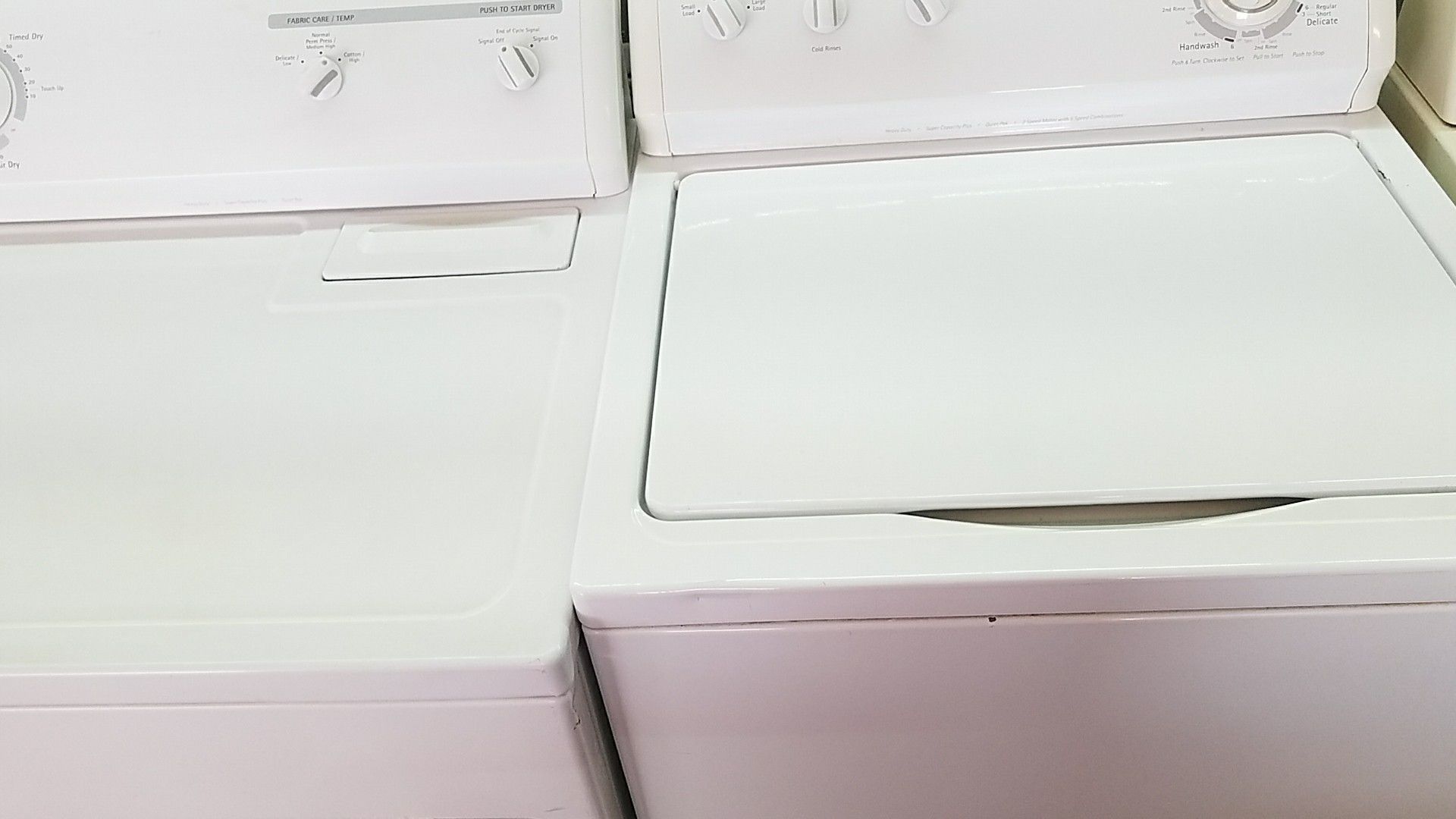 Washer and dryer set Kenmore electric dryer