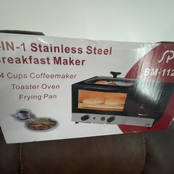 SPT 3 in 1 Breakfast Maker 