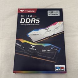 TEAMGROUP T-Force Delta RGB DDR5 Ram 32GB (2x16GB)