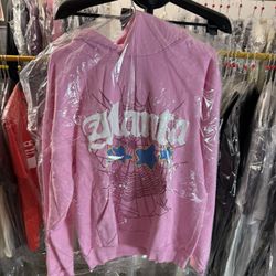 Spider Medium Pink Hoodie New 