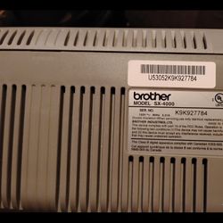 Brother  Sx4000 Portable Typewriter 