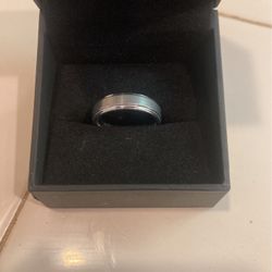 Tungsten Carbide Ring Size 10