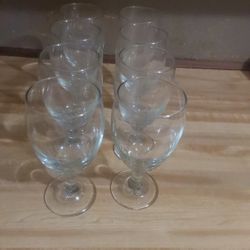 Libbey Curio Pilsner Glass, specifically part of the "Curio" collection by Libbey Glass Company. 