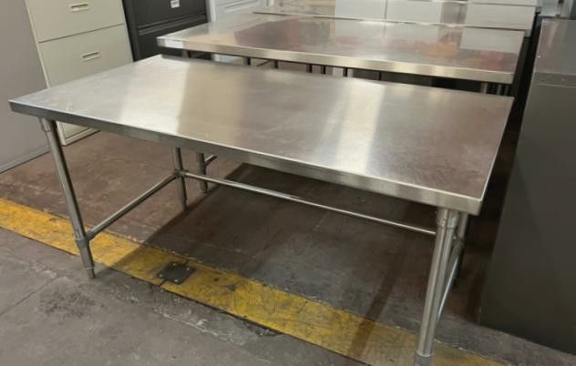 STAINLESS STEEL TABLES *(can deliver)*