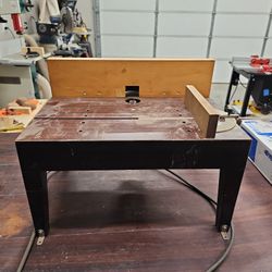 Beginners Router table