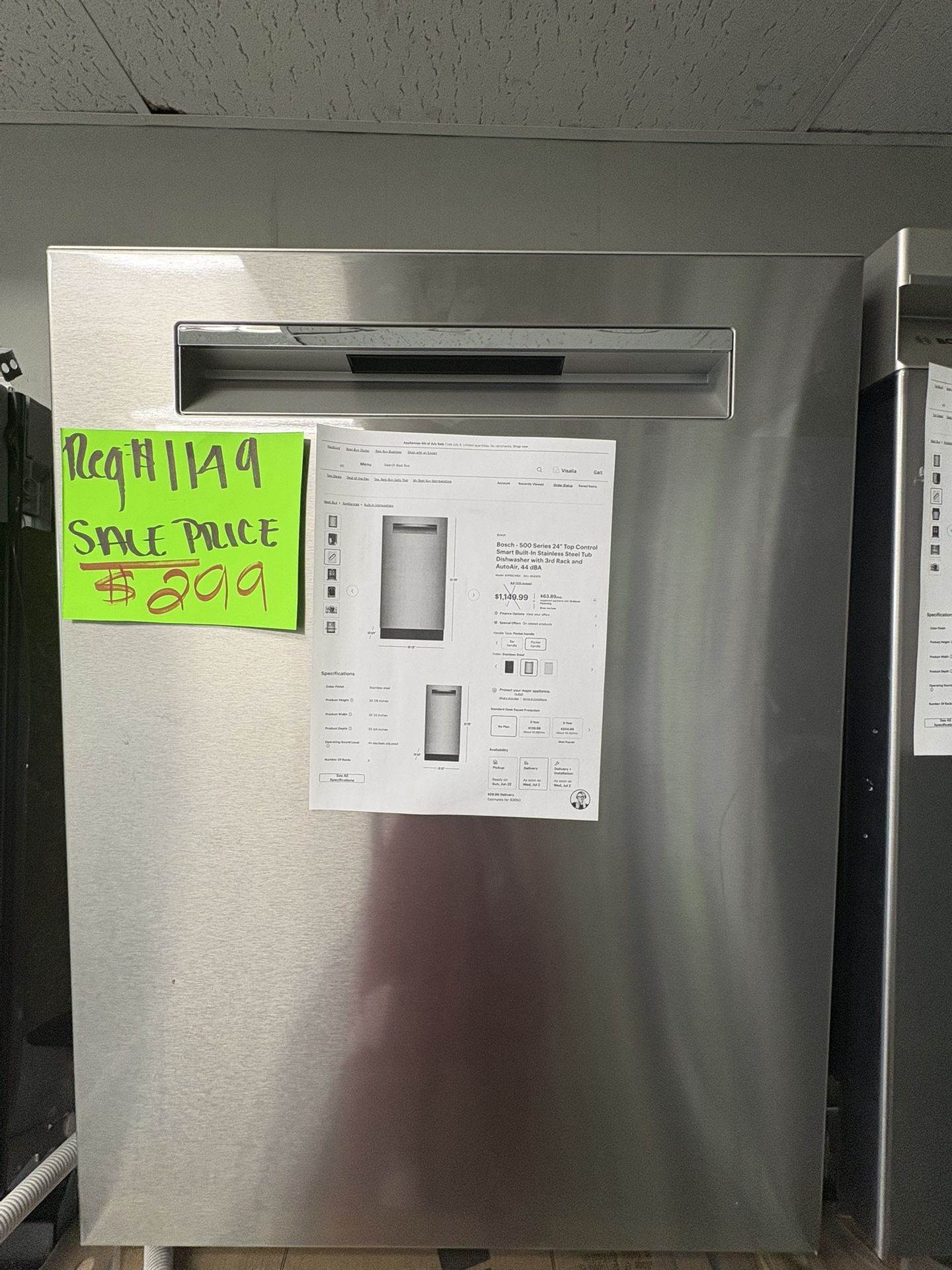 Dishwasher On Sale Bosch