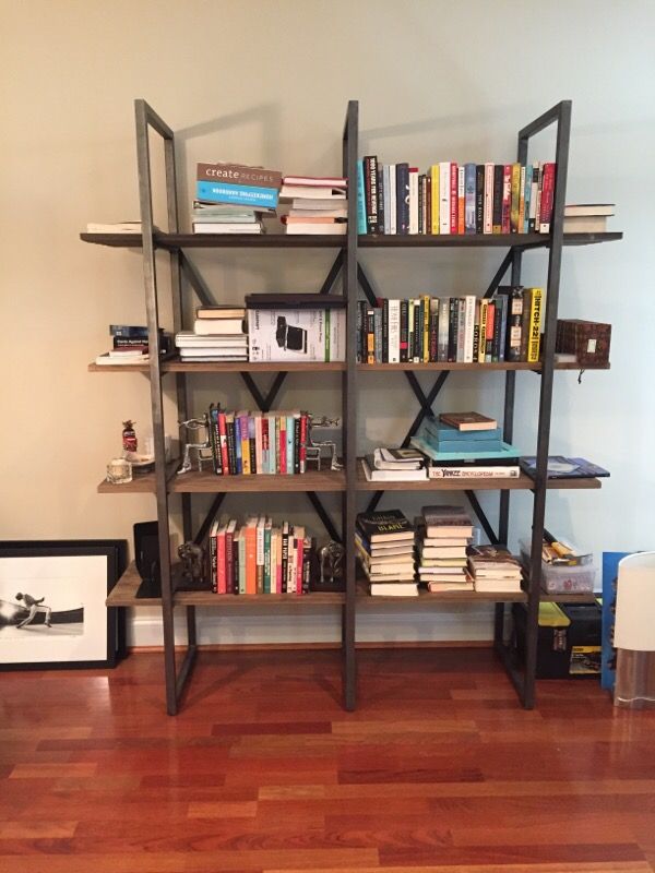 Restoration Hardware Wyatt Bookshelf Shelving Unit For In Restoration Hardware Wyatt Bookshelf Shelving Unit