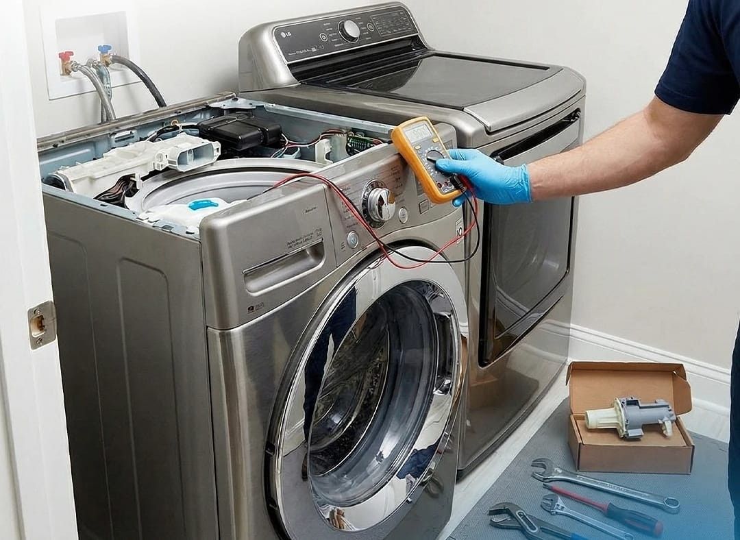 Washer Dryer Refrigerator Oven Ice Maker Mixer