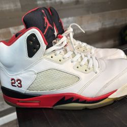 Size 12 - Air Jordan 5 Retro 2013 Fire Red