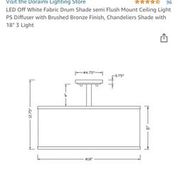 Brand New Drum Light