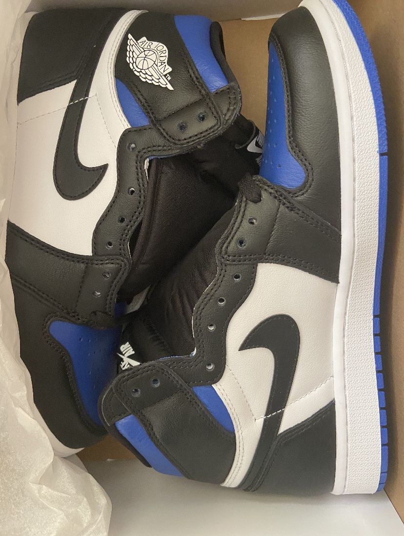 Jordan 1 Retro Royal Toes (NEW)/ Stock X Verified
