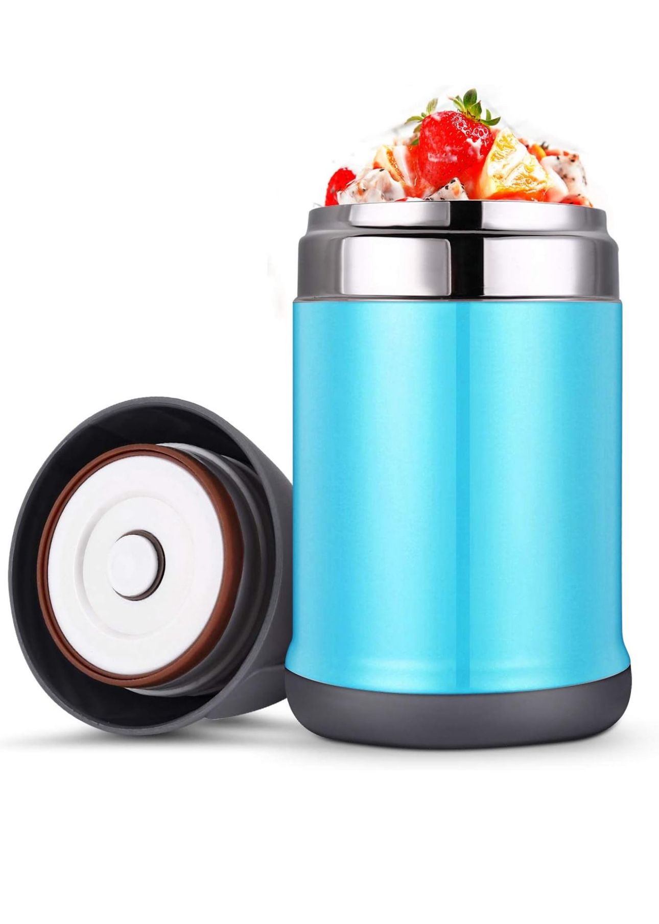 ZTXPRO Insulated Lunch Container Food Jar Hot & Cold Stainless