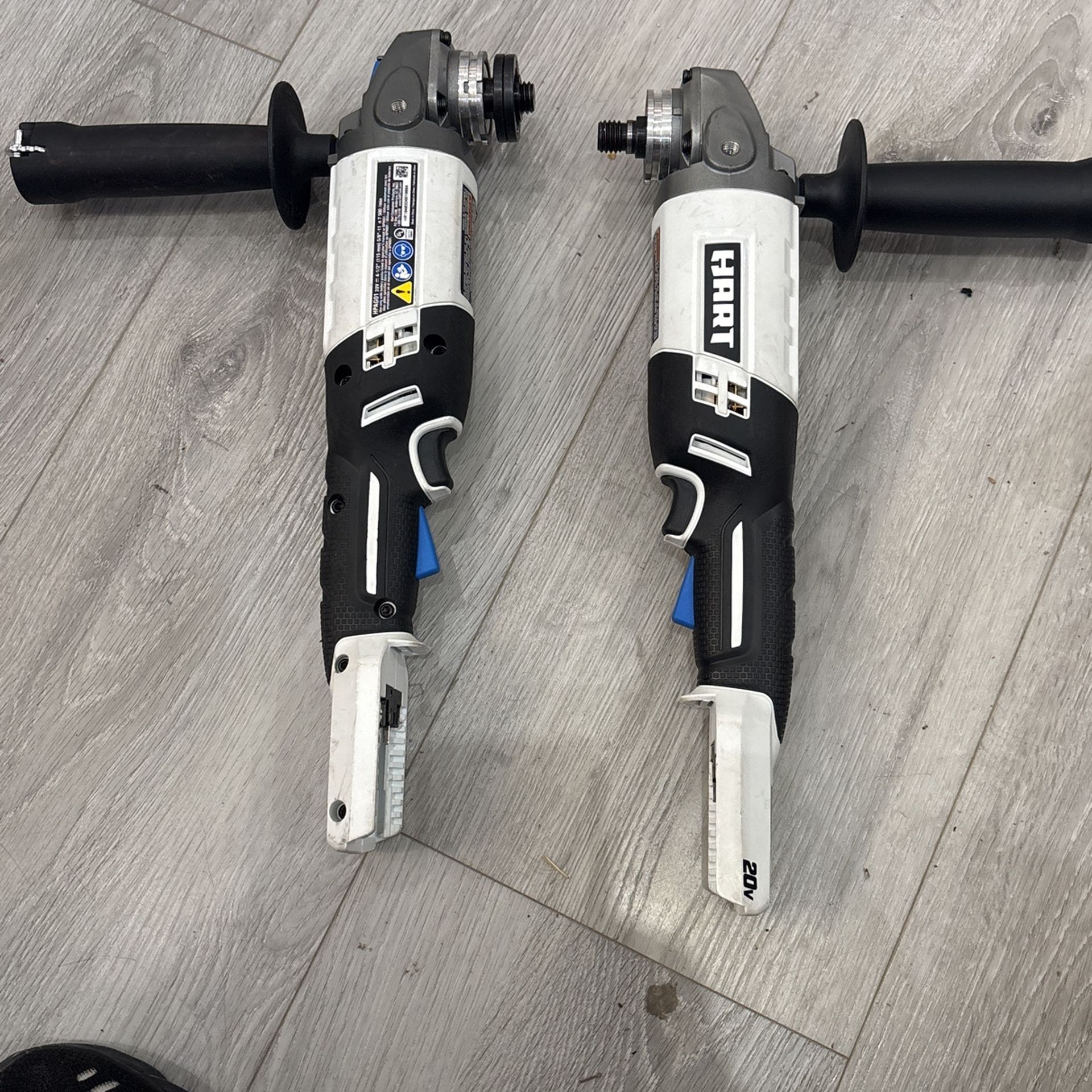 Hart Angle Grinders New No Battery