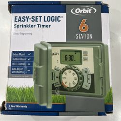 Orbit Easy Set Logic Sprinkler System 6 station