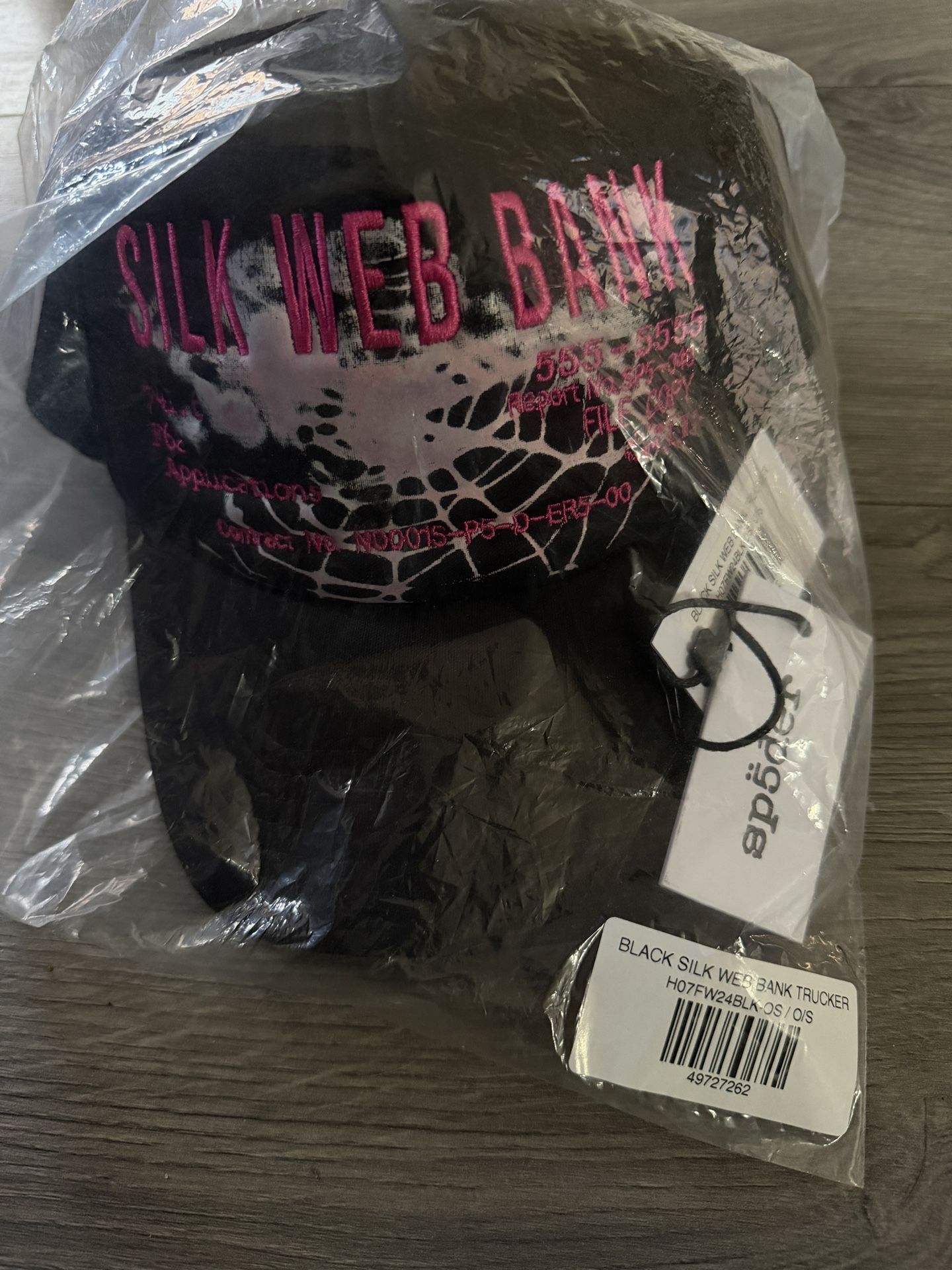 Sp5der SILK WEB BANK TRUCKER HAT