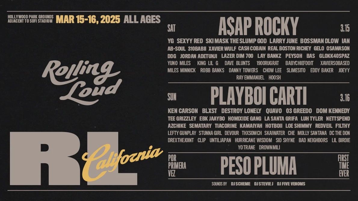 Rolling loud VIP