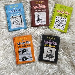 5 Diary Of A Wimpy Kid Books 6-10