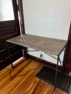 Small Folding Computer Writing Desk - 39”