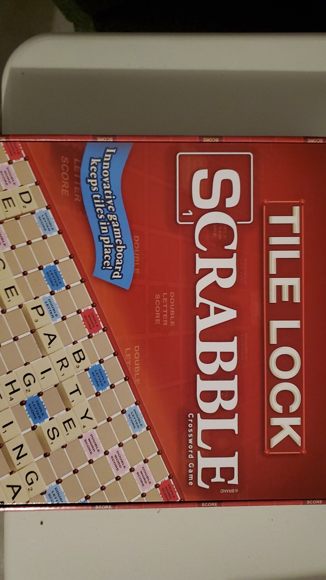 Scrabble board game