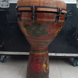 Djambe Used 12" Remo Leon Mobley Signature