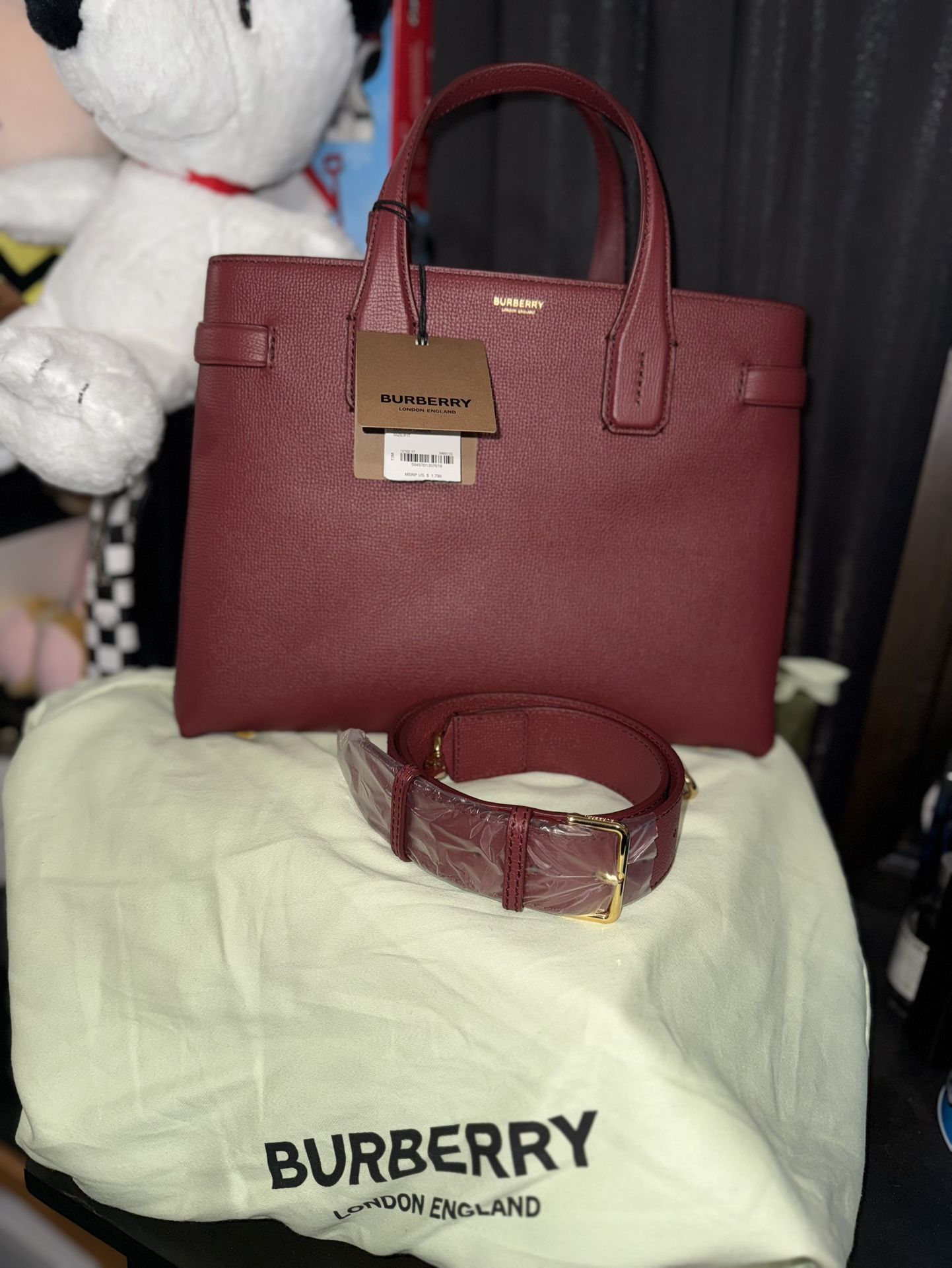 Burberry Bag Hand In Crossbody