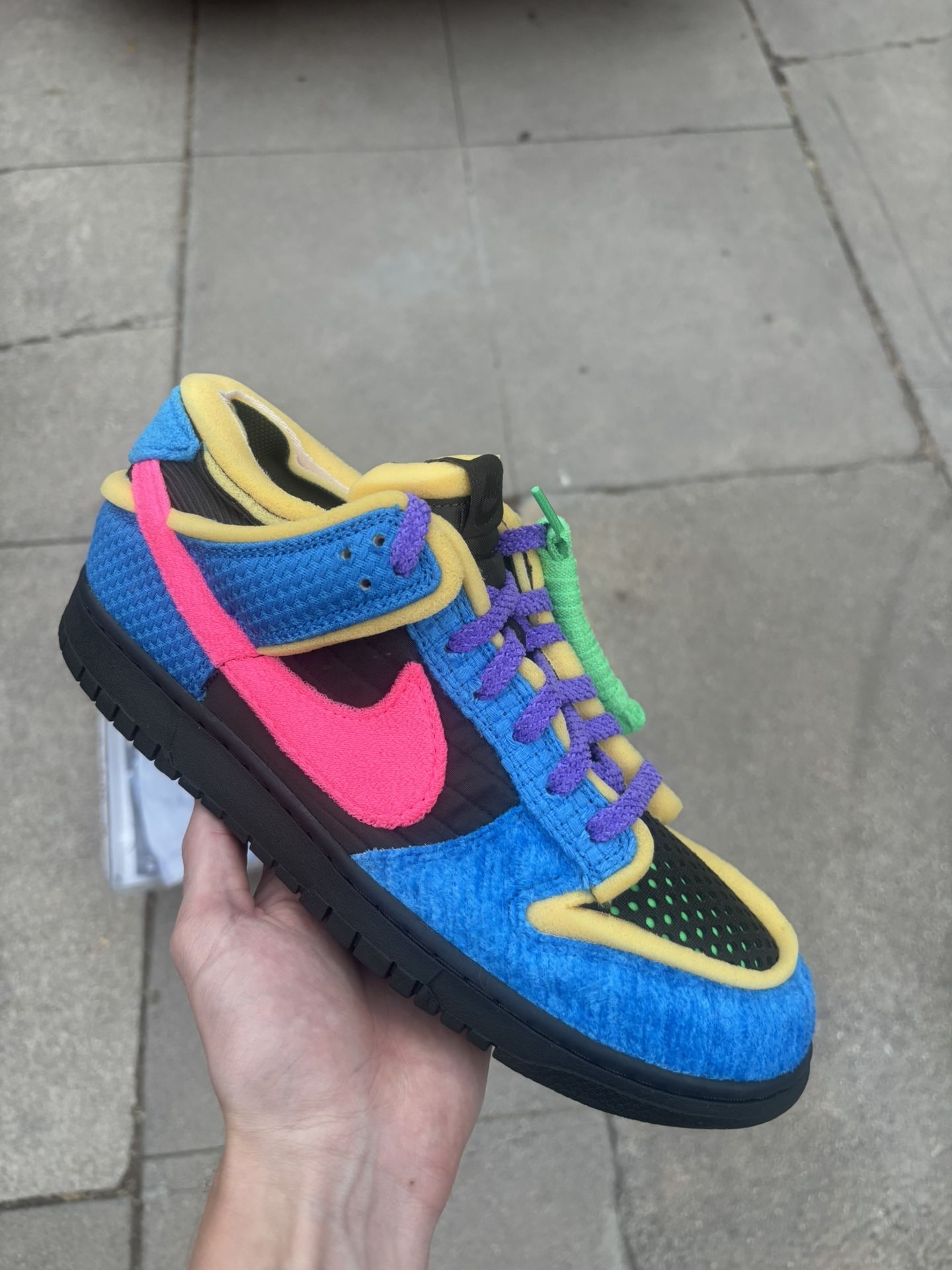 NIKE CPFM SWAMP SPONGE DUNK PHOTO BLUE