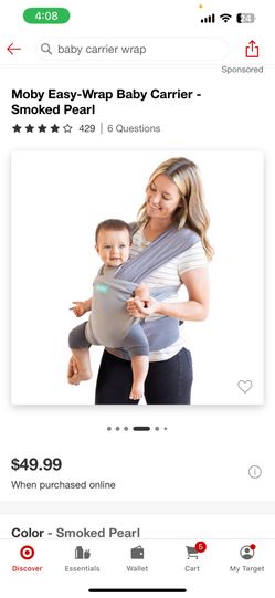 Moby Easy Wrap Carrier